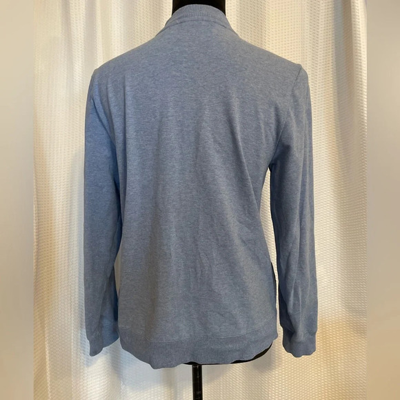 Alfred Dunner blue front zipper jacket size petite 10 - Picture 3 of 5